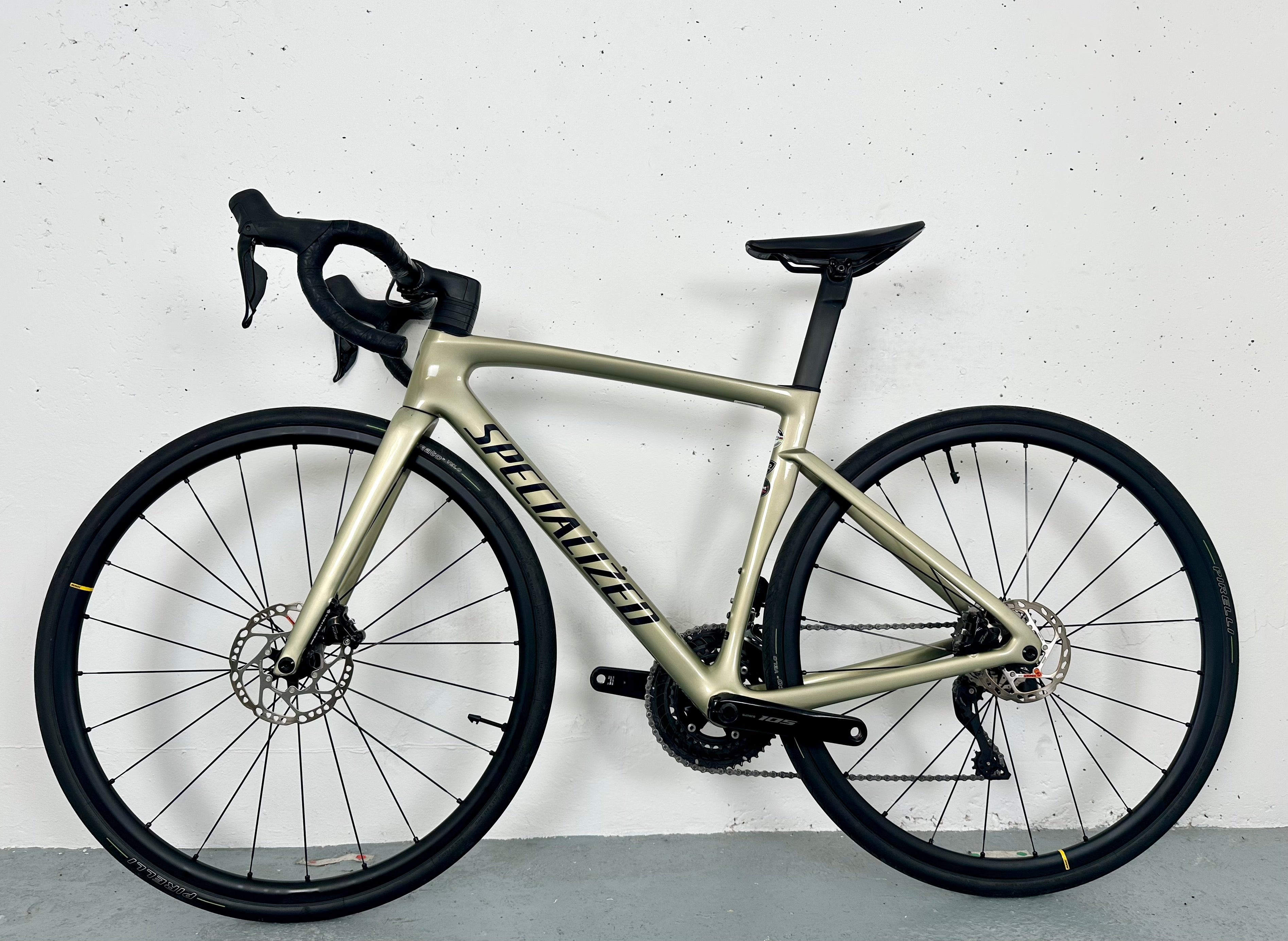 Specialized Tarmac SL7 Shimano 105 Di2 Taille 52 / Mavic Ksyrium S