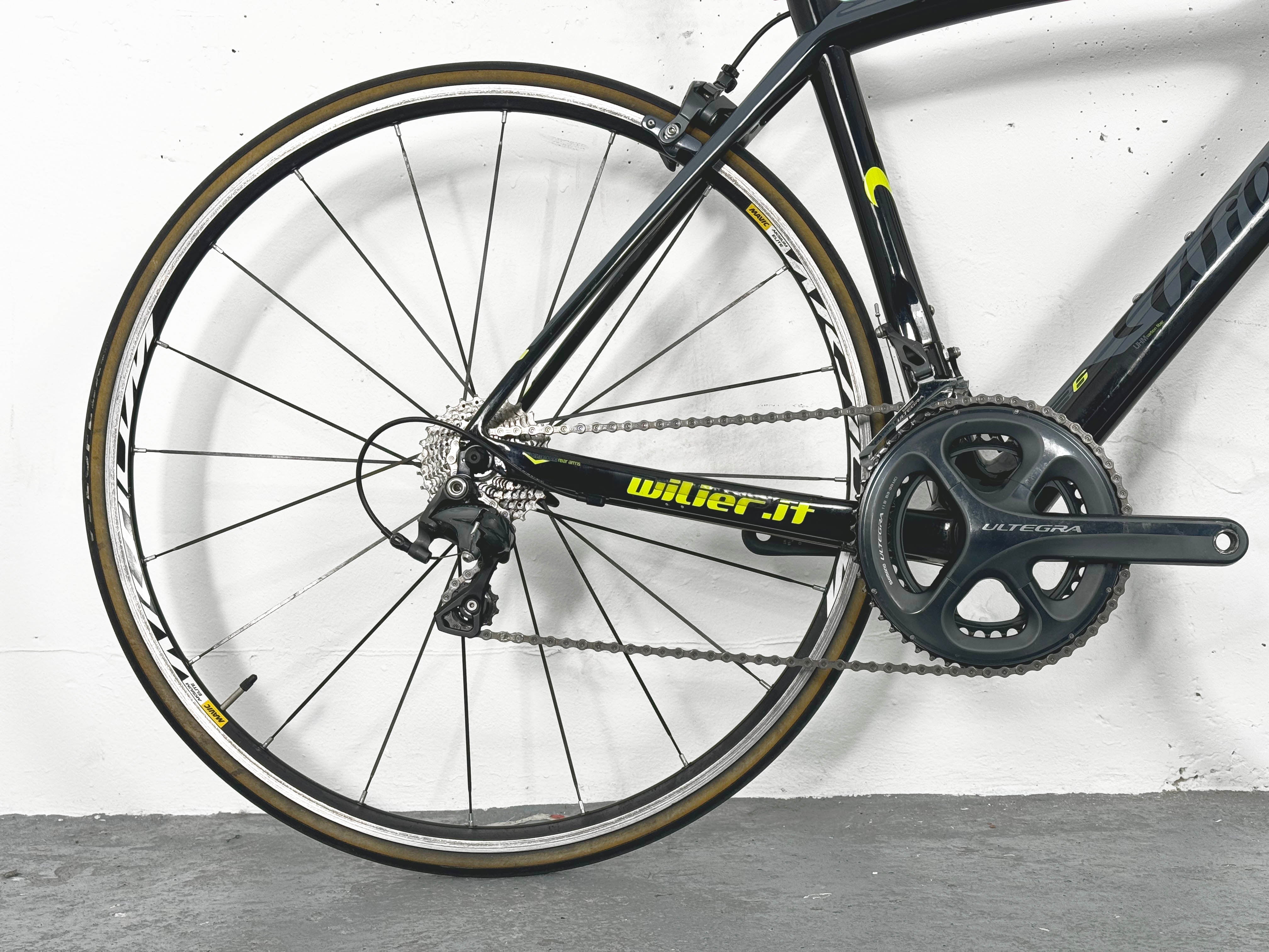 Wilier Triestina Zéro 9 Shimano Ultegra Taille 49 / Roues Mavic Aksium Elite