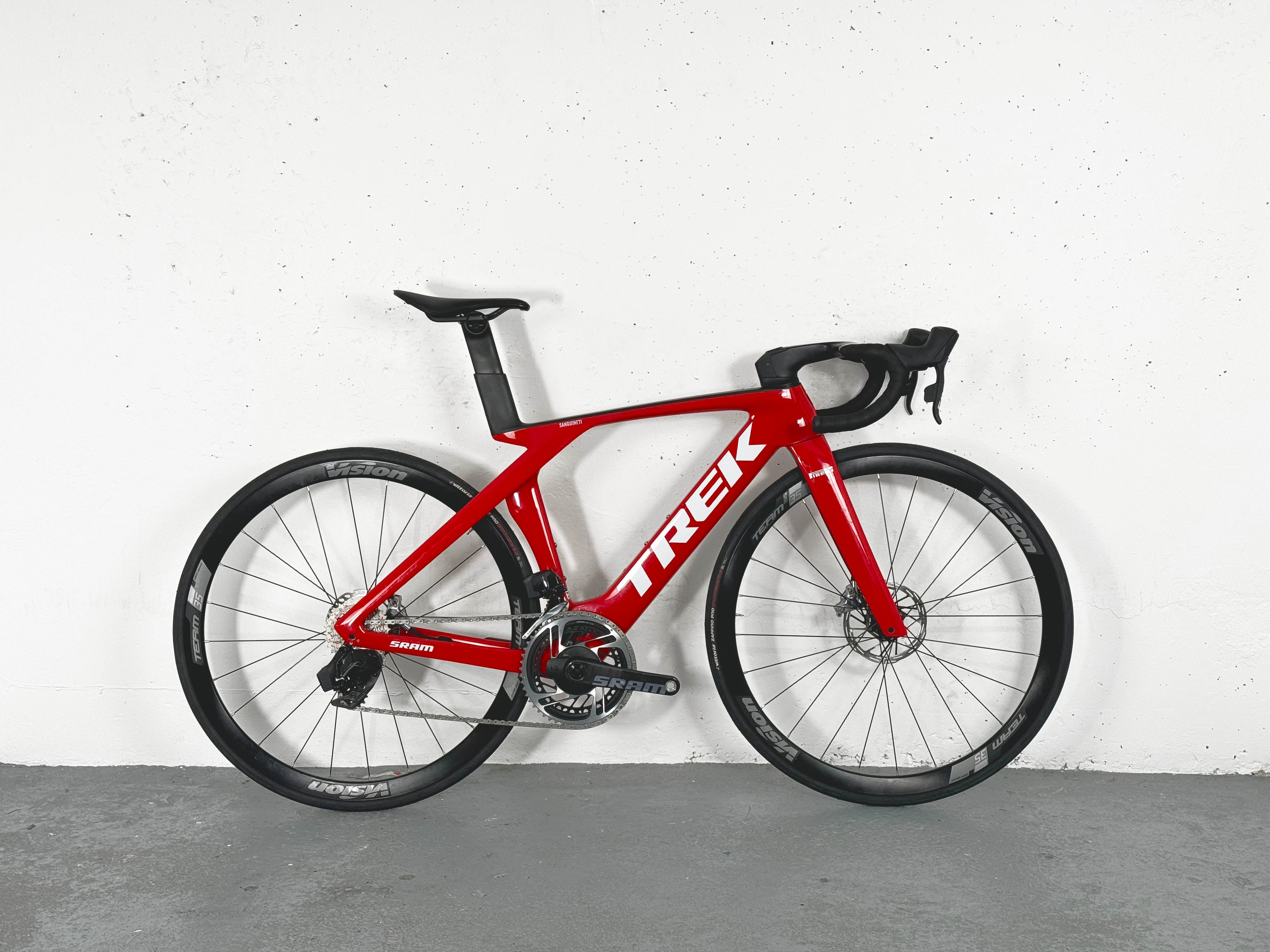 Trek Madone SLR 9 Sram Red AXS Taille 52 / Ilaria Sanguineti / Roues Vision Team 35