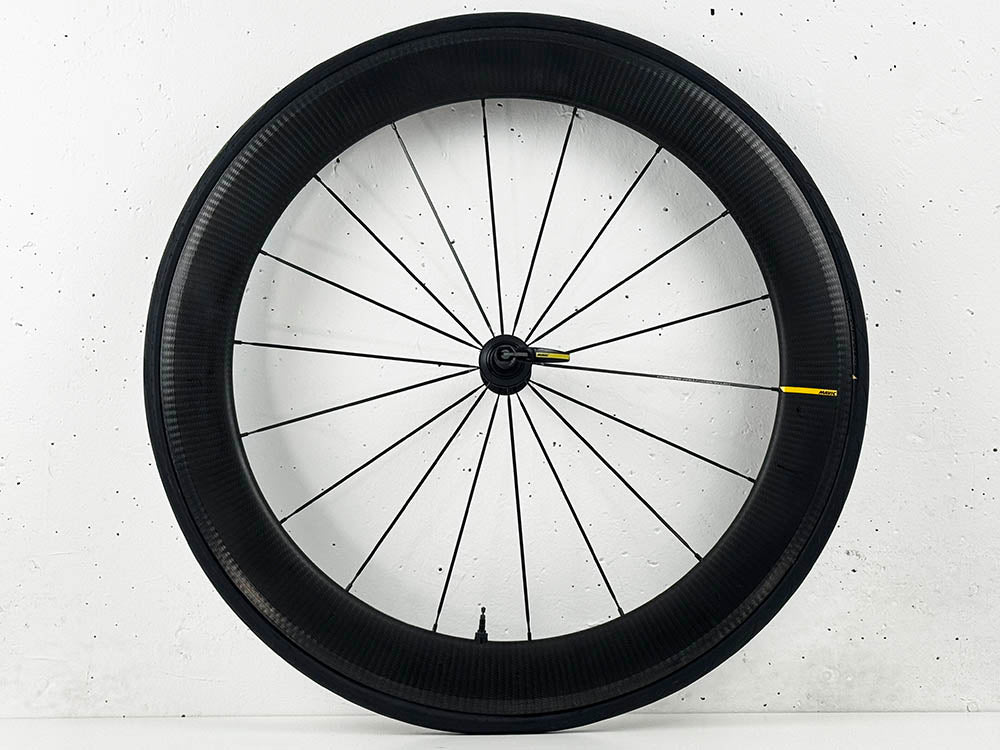 Roue avant Mavic Comete Pro 60mm Carbon UST freinage à patin pneu