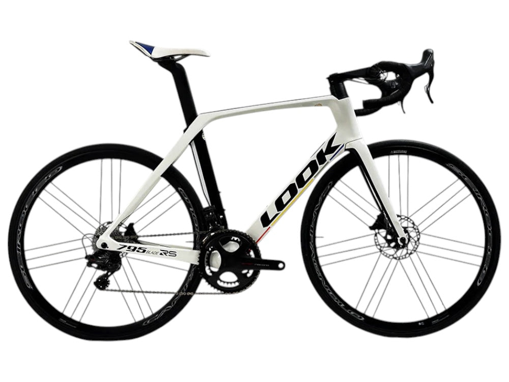 Look 795 Blade RS Campagnolo Super Record EPS Taille 55 / Roues Campagnolo Scirocco