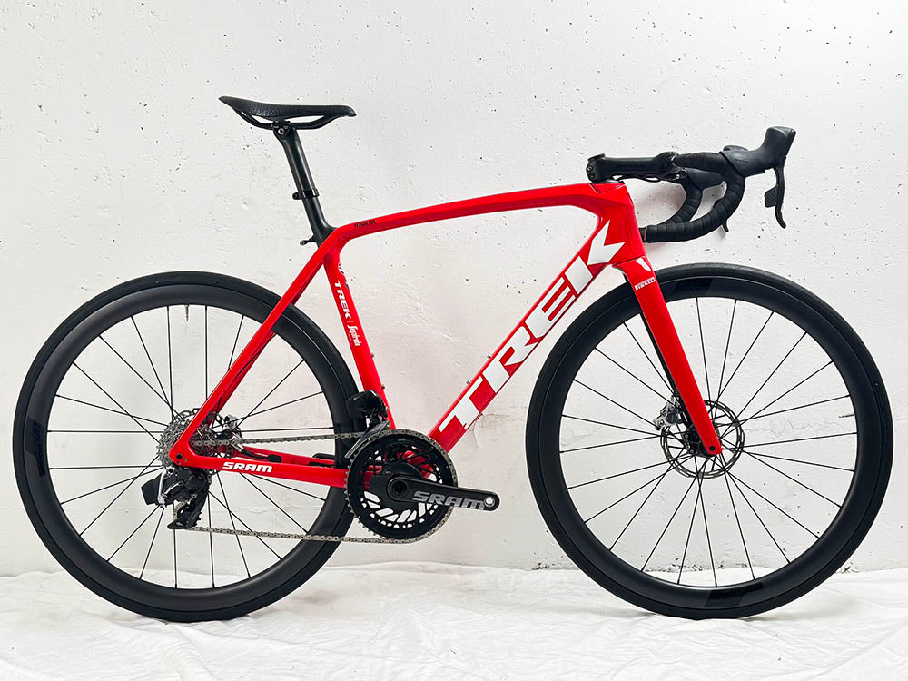 Trek Emonda SLR  Sram Red AXS Taille 54 / Otto Vergaerde / Roues Vision TLR SC 40