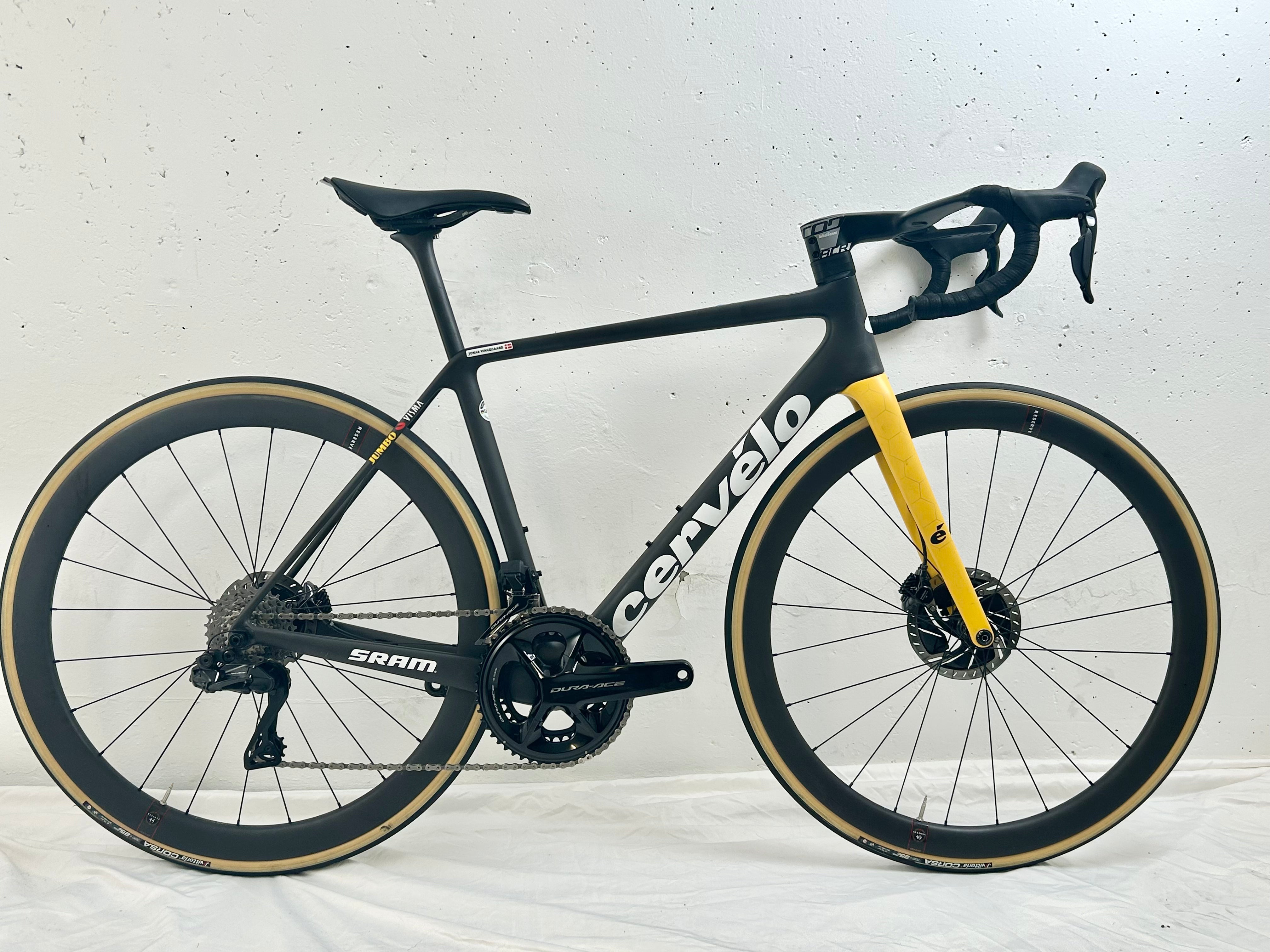 Cervélo R5 Visma-Lease a Bike / Jonas Vingegaard / Shimano Dura-Ace di2 / Taille 54 / Roues Reserve 40/44mm