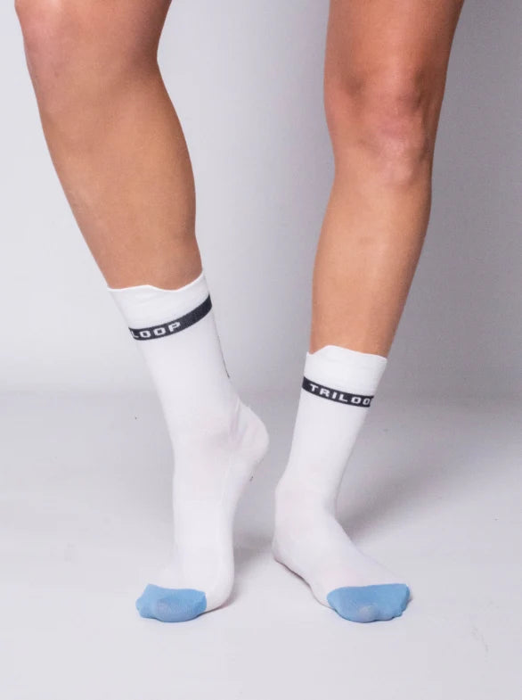 Chaussettes Hautes Blanches Triloop