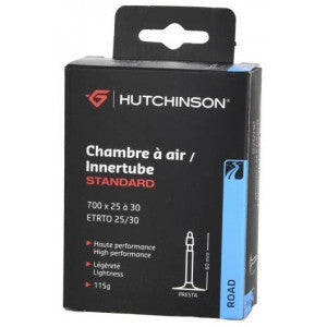 Chambre a air HUTCHINSON 700*25-30 valve presta 60mm